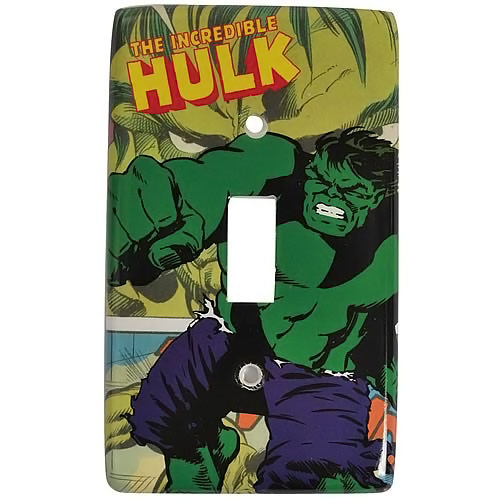 Incredible Hulk Light Switch Plate