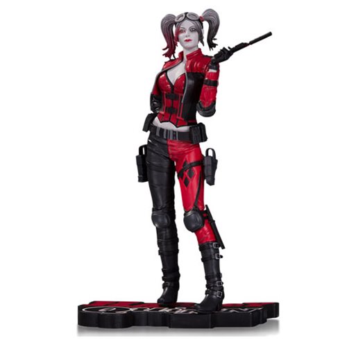 Injustice 2 Harley Quinn Red, White, and Black 1 10 Scale Statue