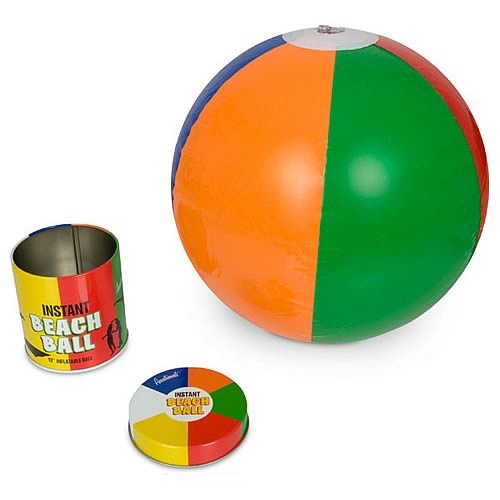 Instant Canned Inflatable Beach Ball