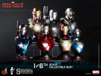 Iron Man 3 Collectible Bust Deluxe Set