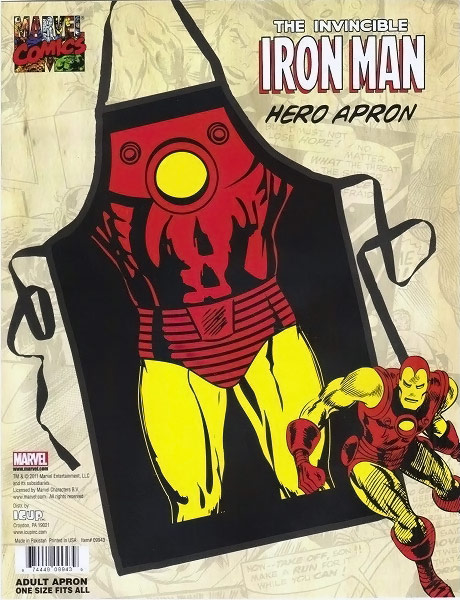 Iron Man Be the Hero Apron