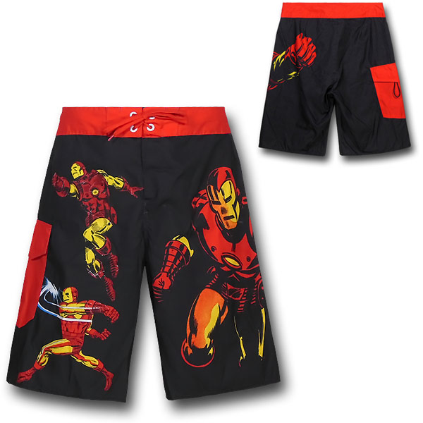 Iron Man Board Shorts
