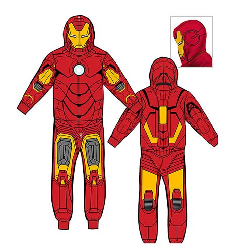 Iron Man Hooded Onesie