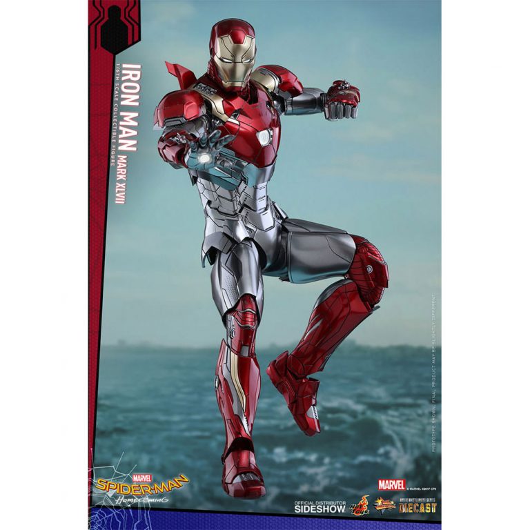 Iron Man Mark Xlvii Spider Man Homecoming Sixth Scale Figure Geekalerts 