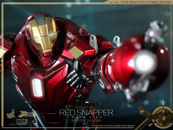 Iron Man Mark XXXV Red Snapper Figure