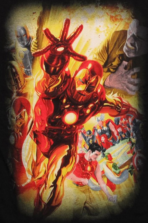 Iron Man Marvel 75th Special Edition Alex Ross Shirt