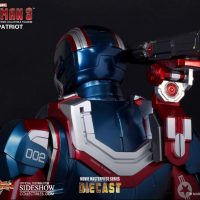 Iron Patriot DIECAST Movie Masterpiece Series Sixth Scale Figure