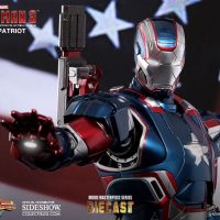 Iron Patriot DIECAST Movie Masterpiece Series Sixth Scale Figure