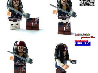 Lego Jack Sparrow Custom USB Drive