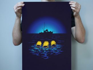 Jaws Three Barrels Poster