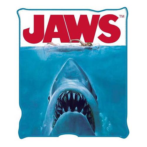 Jaws Throw Blanket