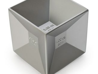 Jigger Aluminum Cube