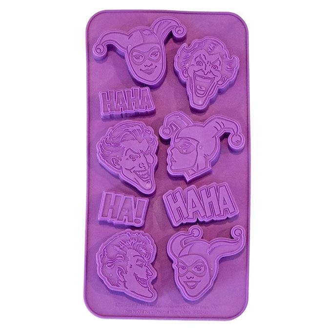 The Joker and Harley Quinn Ice Cube Tray