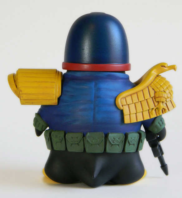Judge Dredd Cosplay Penguin Toy