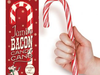 Jumbo Bacon Candy Cane