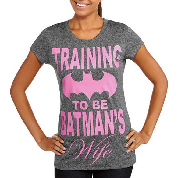 Juniors Training To Be Batmans Wife Graphic T-Shirt