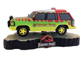 Jurassic Park Park Explorer Vehicle Premium Motion Statue