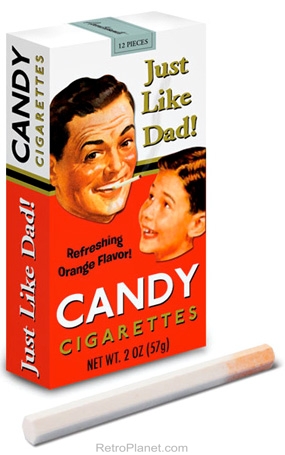 Just Like Dad Candy Cigarettes