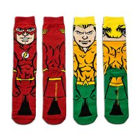 Justice League 6-Pack Men's Crew Sock Set