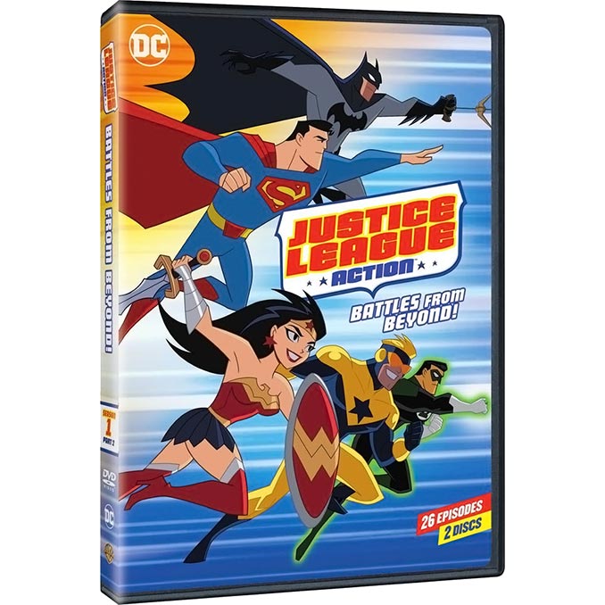 Justice League Action Season 1 Part 2 DVD