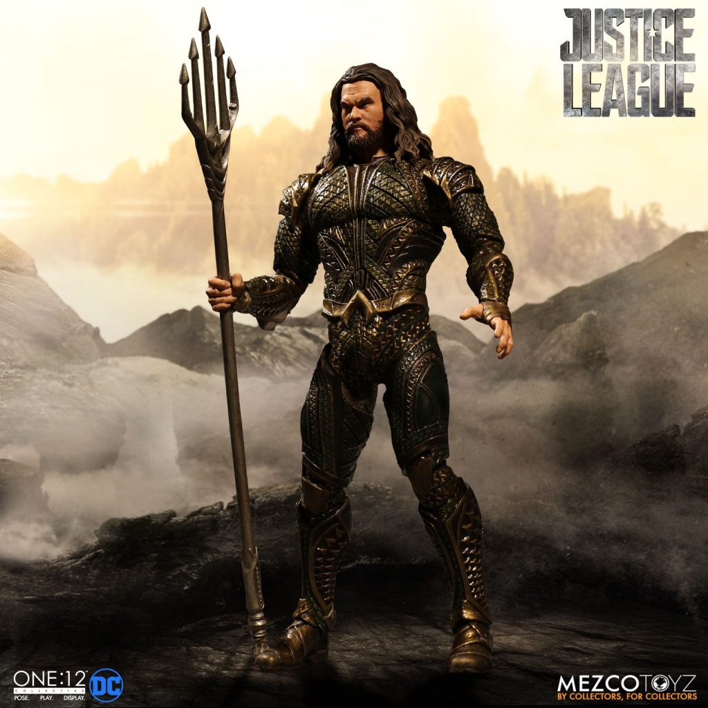 New Mezco Toyz One:12 DC Comic Aquaman 1/12th Action Figure New Hot Toy In Stock