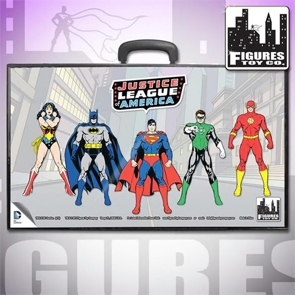 Justice League DC 8 Inch Action Figure Carrying Case