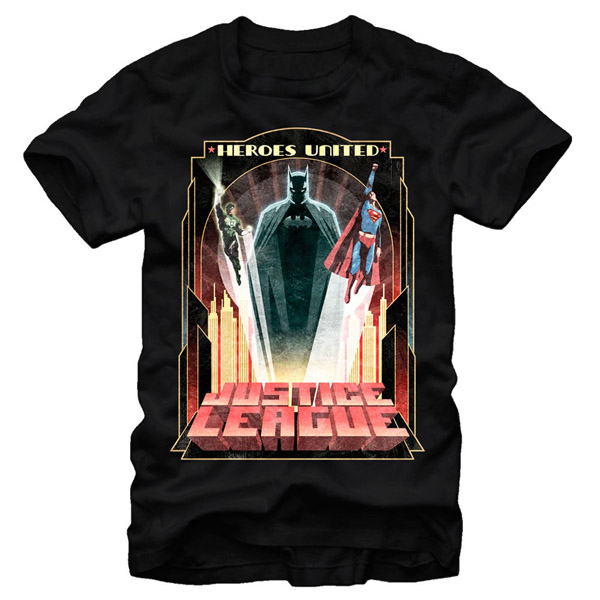 Justice League Heroes Unite T-Shirt