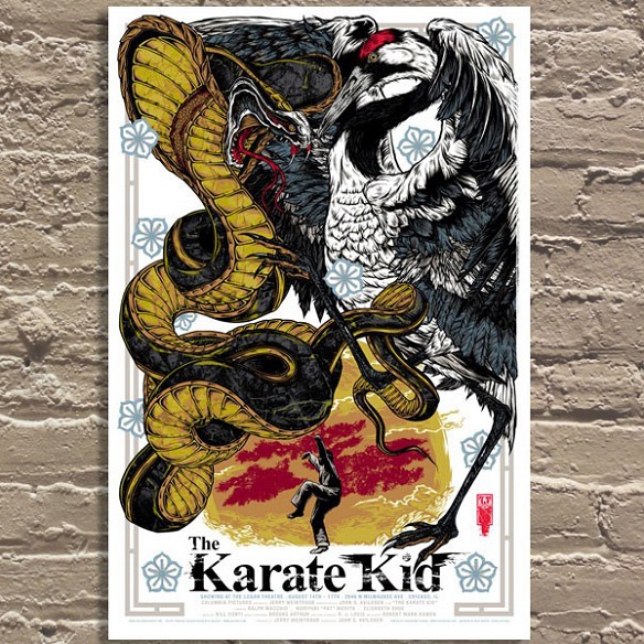 Karate Kid Cobra and Crane Poster