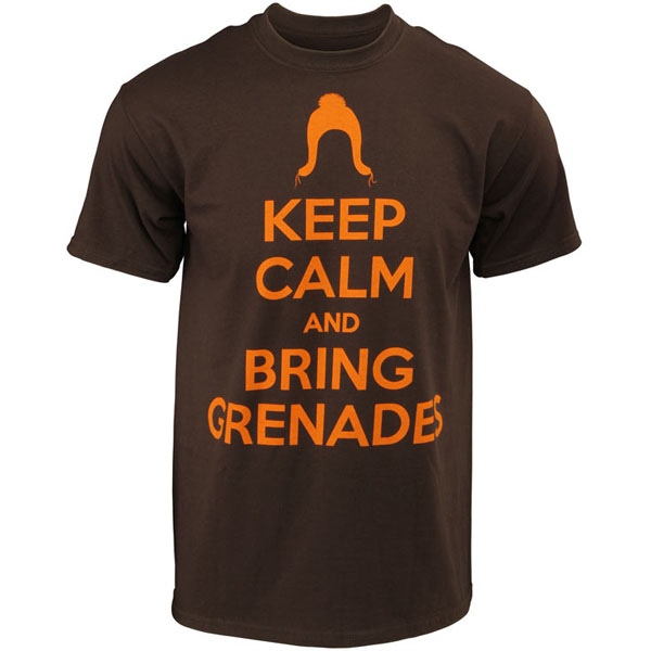 Keep Calm and Bring Grenades T-Shirt