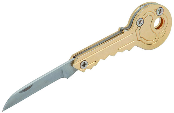 Key-Shaped Pocket Knife