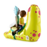 Kidrobot Rick and Morty Slippery Stair Figure Back