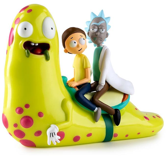 Kidrobot Rick and Morty Slippery Stair Figure