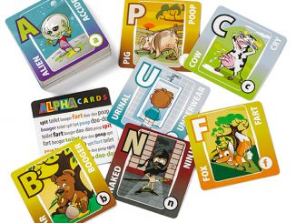 Kids Humor Alphabet Matching Card Game