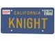 Knight Rider Knight License Plate Replica