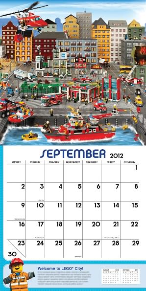 LEGO 2012 Calendar