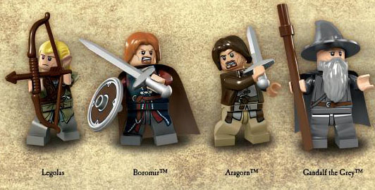 LEGO Lord of The Rings Minifigures