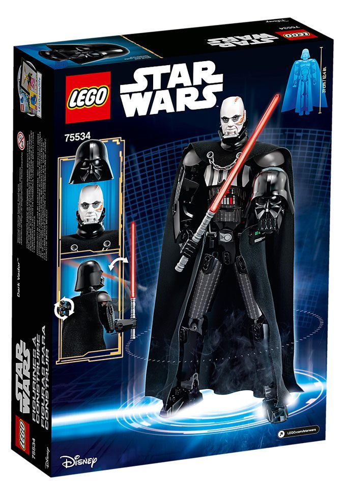 LEGO Star Wars Darth Vader Buildable Set 75534