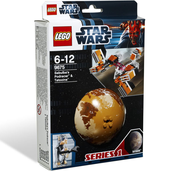 LEGO Star Wars Sebulba’s Podracer & Tatooine