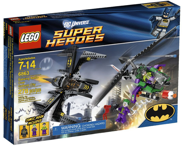 LEGO Super Heroes Batwing Battle Over Gotham City 6863