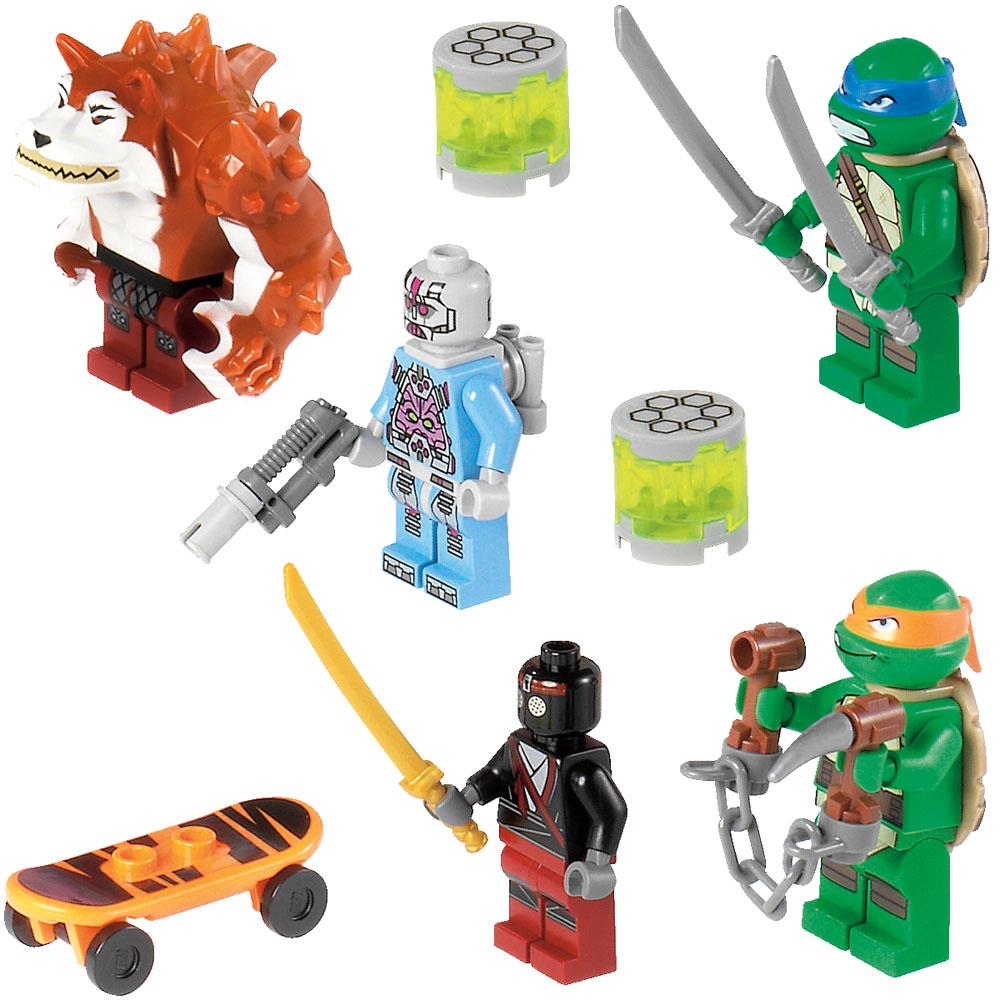 79104 LEGO Teenage Mutant Ninja Turtles The Shellraiser Street Chase