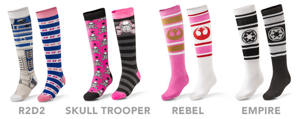 Ladies Knee High Star Wars Socks