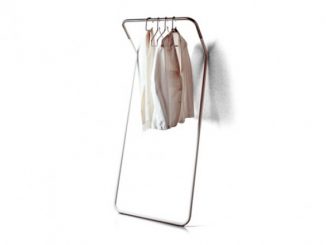 Lean-On coat stand