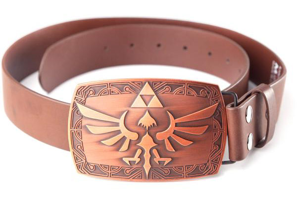 Legend of Zelda Buckle and Belt with Hyrule Crest