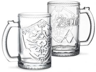 Legend of Zelda Hylian Shield Glass Tankard
