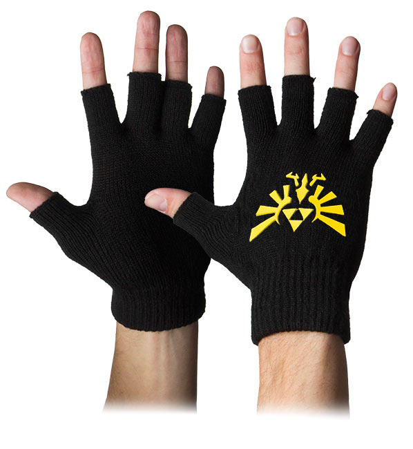 Legend of Zelda Knit Fingerless Gloves