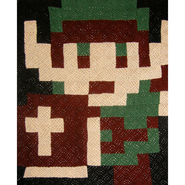 Legend of Zelda Link Custom Pixelated Blanket