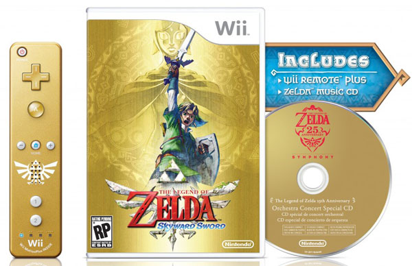 Legend of Zelda Skyward Sword Bundle for Nintendo Wii