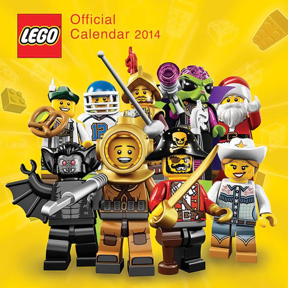 Lego 2014 Wall Calendar