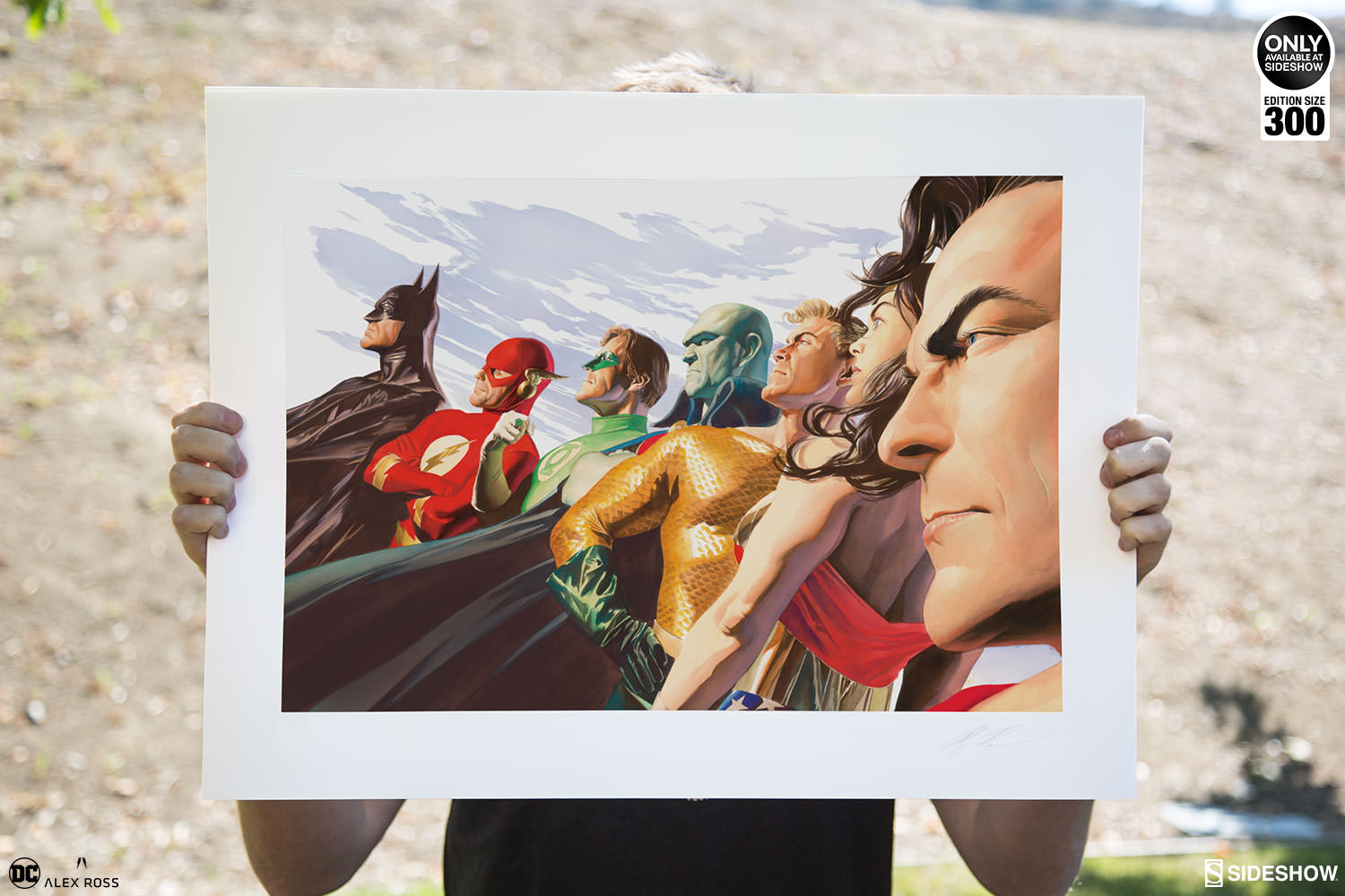 Details about   ALEX ROSS rare THE FLASH Justice 8 print COVER Portfolio Plate LAST ONE