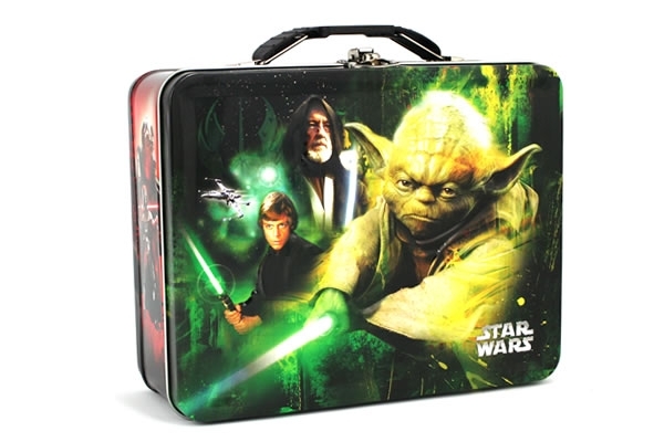 Light and Dark Sides of the Force Star Wars Tin Lunch Box